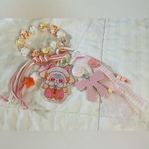 Baby Three Love Chain Time Keychain